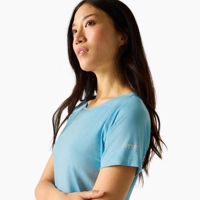 Tricou de trekking pentru femei REGATTA Limonite washed denim 4