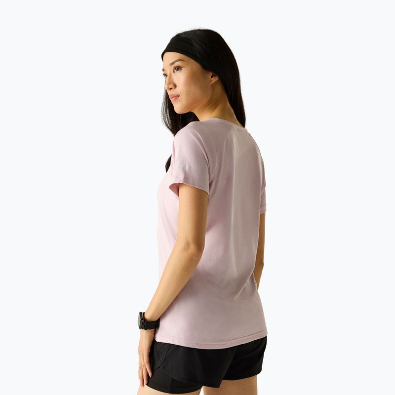Tricou de trekking pentru femei REGATTA Limonite powder lilac 3