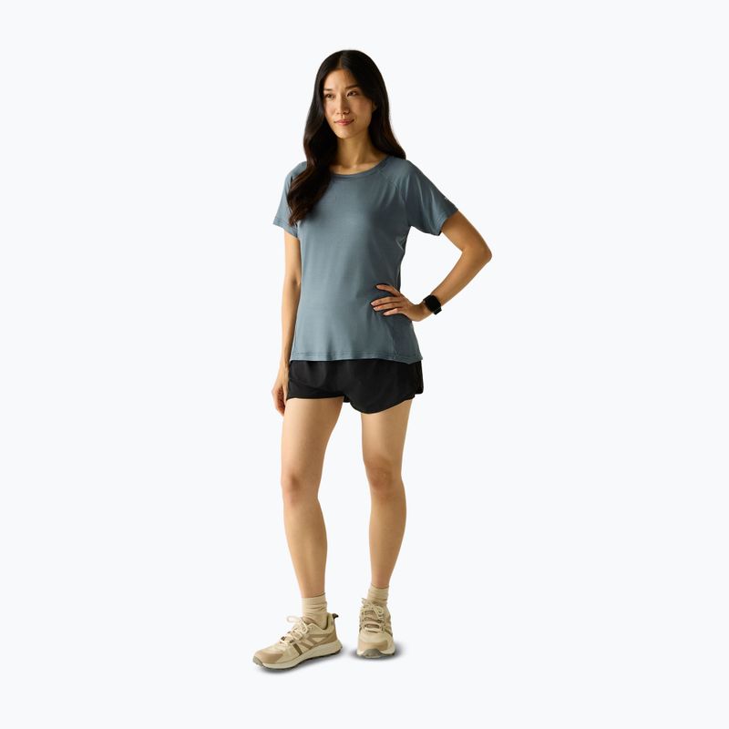 Tricou de trekking pentru femei REGATTA Limonite dark storm 2