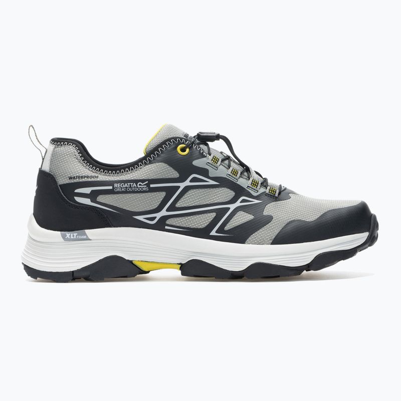 Încălțăminte de trekking pentru bărbați REGATTA Blaze II grey/black/dark tan 8