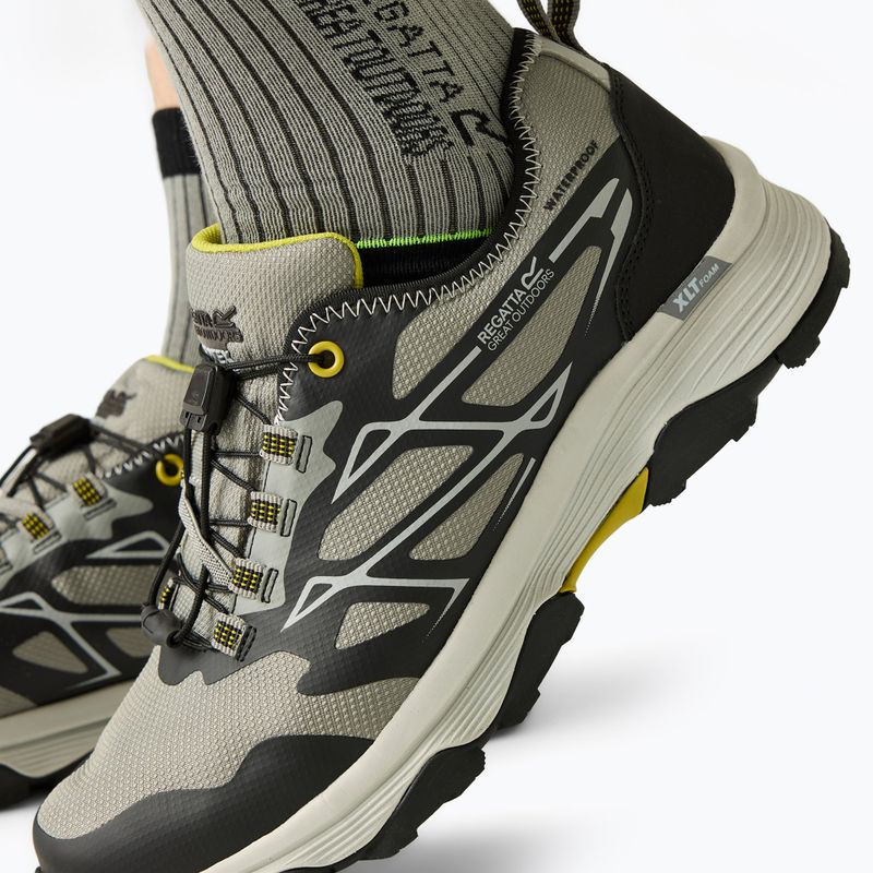 Încălțăminte de trekking pentru bărbați REGATTA Blaze II grey/black/dark tan 19