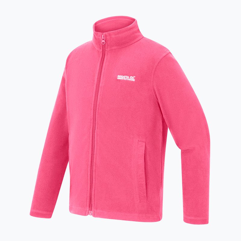 Bluză fleece pentru copii REGATTA King II pink lemonade 8