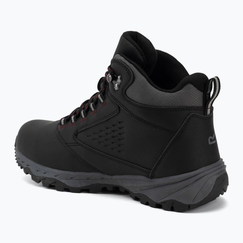 Încălțăminte de trekking pentru bărbați REGATTA Amble Boot Waterproof black/riored 3