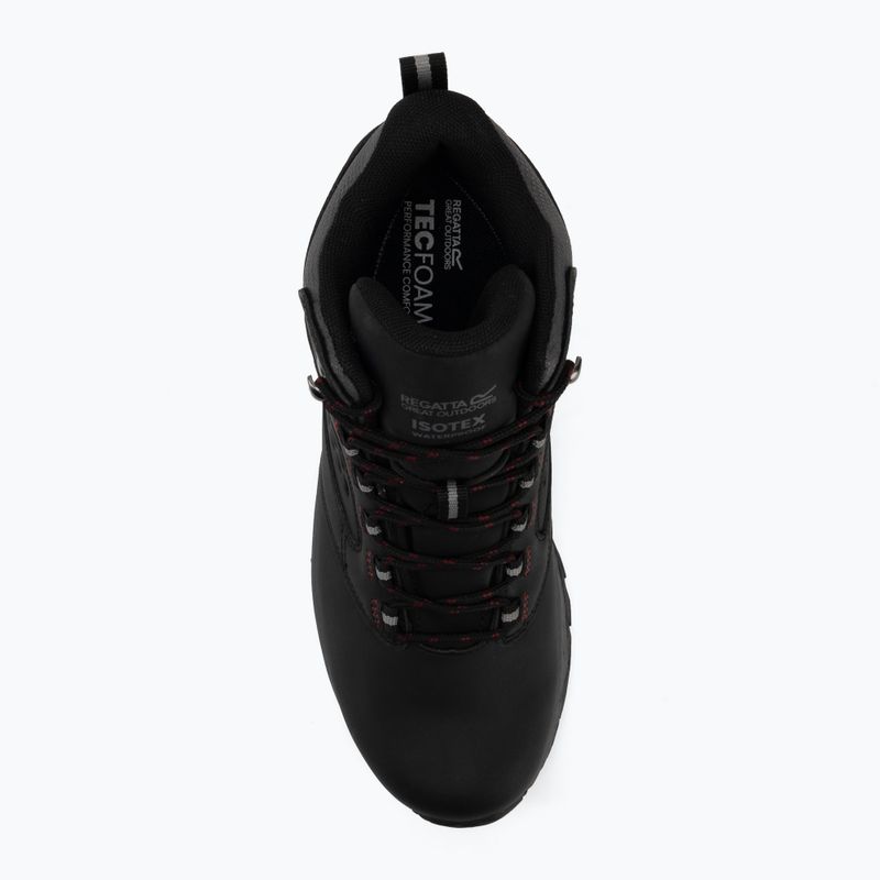 Încălțăminte de trekking pentru bărbați REGATTA Amble Boot Waterproof black/riored 5