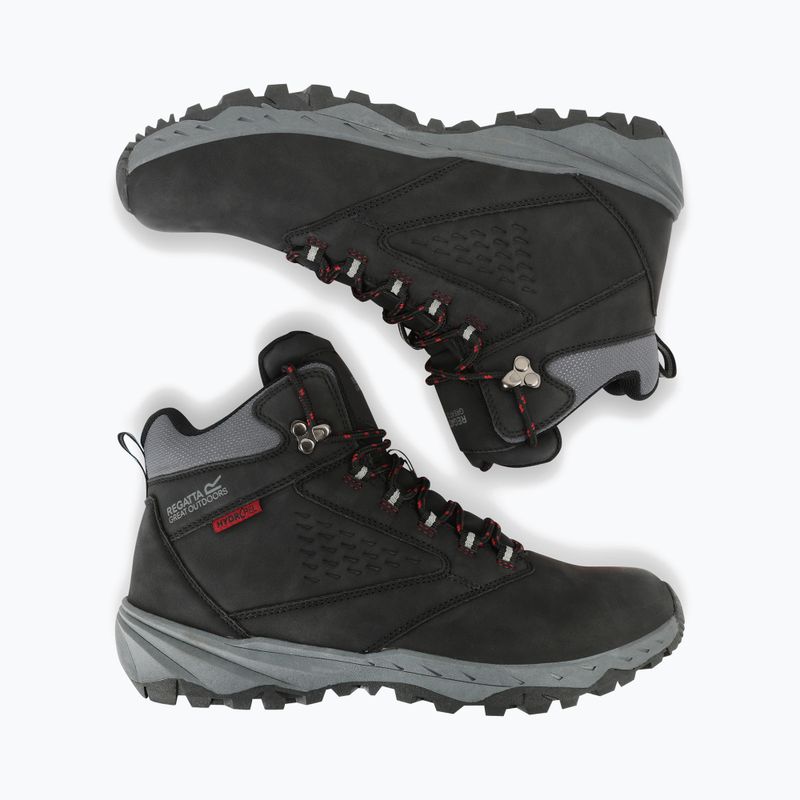 Încălțăminte de trekking pentru bărbați REGATTA Amble Boot Waterproof black/riored 2
