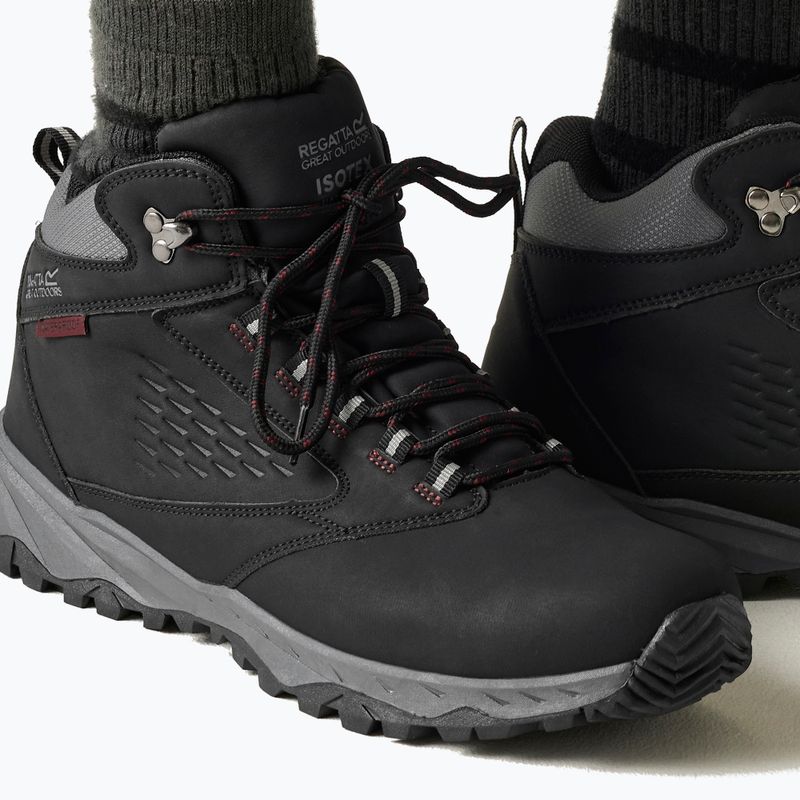 Încălțăminte de trekking pentru bărbați REGATTA Amble Boot Waterproof black/riored 8