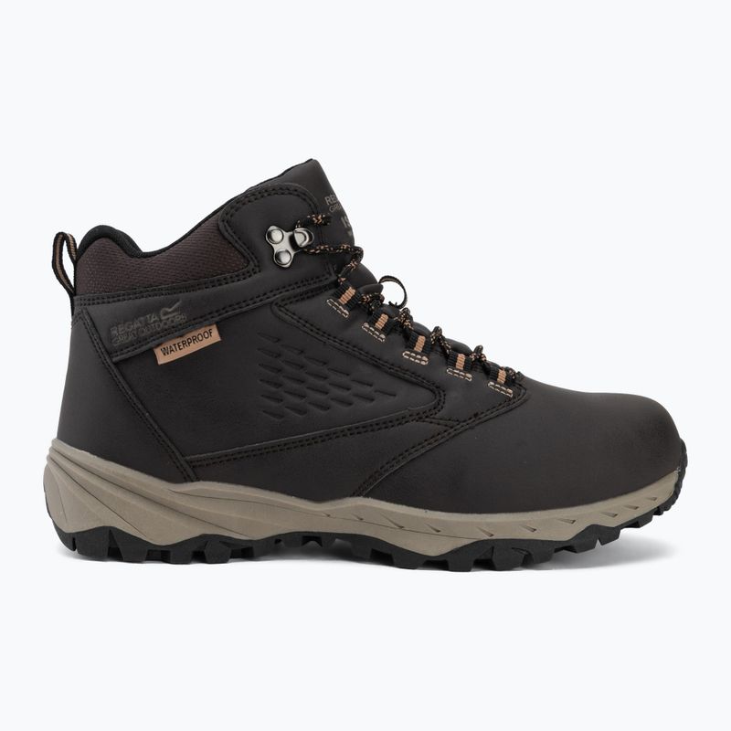 Încălțăminte de trekking pentru bărbați REGATTA Amble Boot Waterproof peat/tan 2