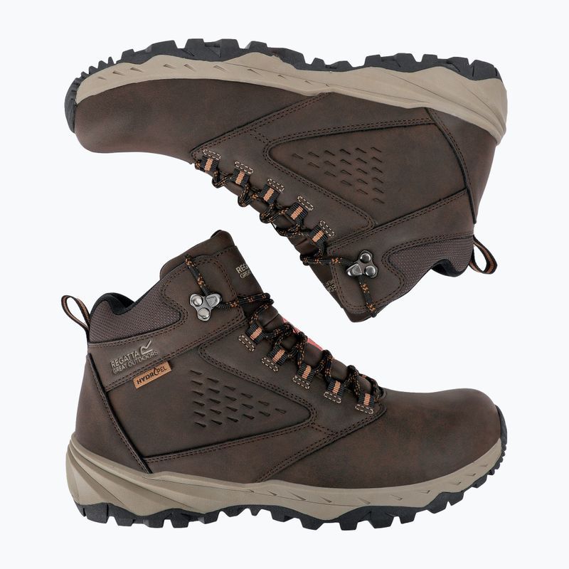 Încălțăminte de trekking pentru bărbați REGATTA Amble Boot Waterproof peat/tan 2