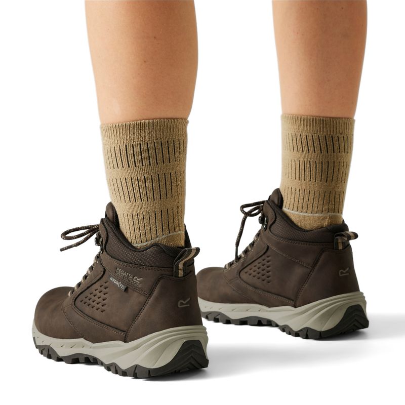 Încălțăminte de trekking pentru femei REGATTA Amble Boot Waterproof chestnut/soft taupe 6
