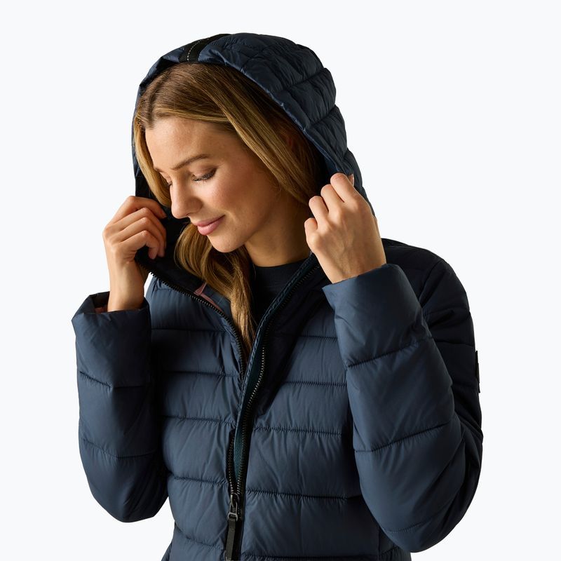 Palton căptușit pentru femei REGATTA Amara navy/dusky blue 5