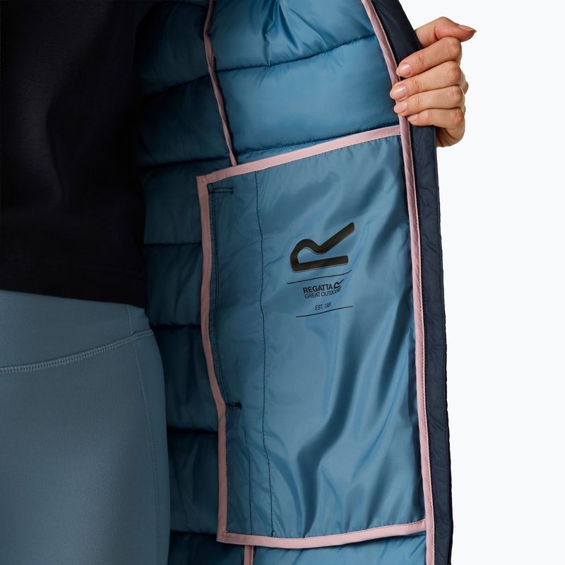 Palton căptușit pentru femei REGATTA Amara navy/dusky blue 8