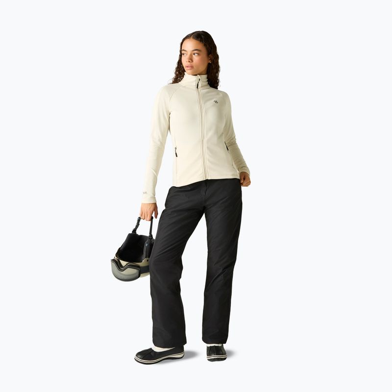 Bluză pentru femei Dare 2b Lowline Full Zip Core Stretch almond milk 2
