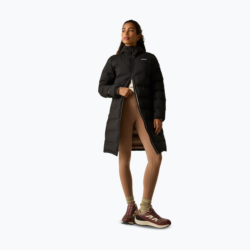 Palton căptușit pentru femei REGATTA Altoro Thermal Long black/mocha 2