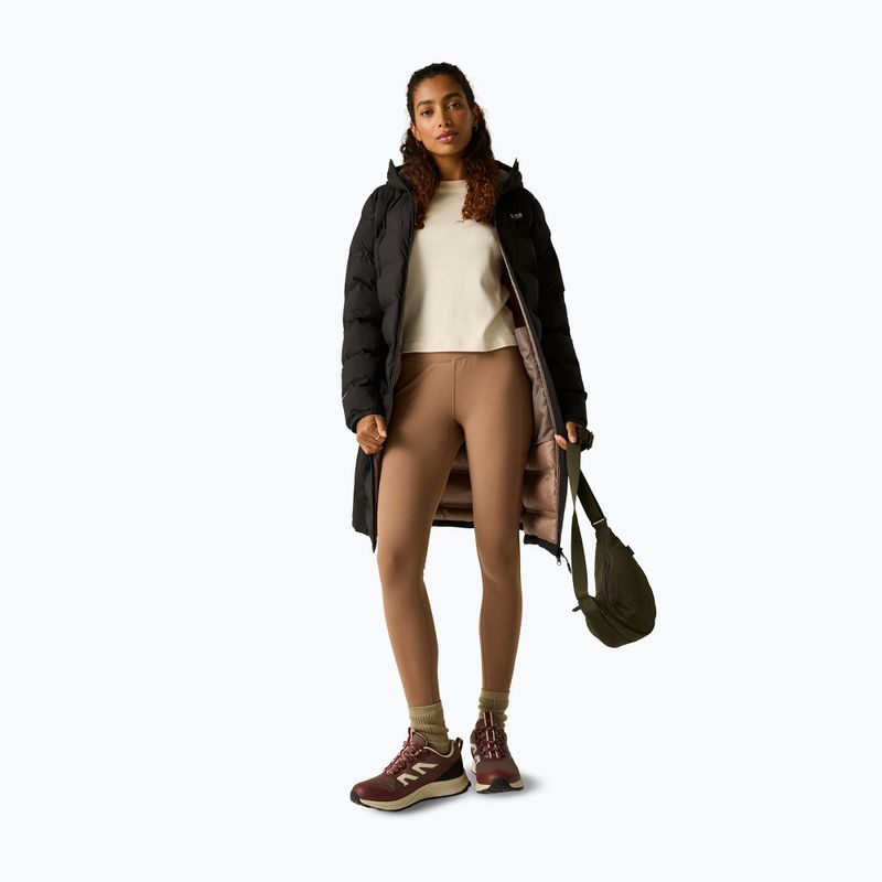 Palton căptușit pentru femei REGATTA Altoro Thermal Long black/mocha 4
