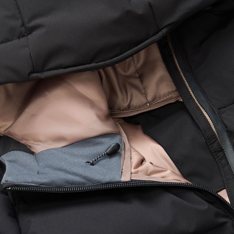Palton căptușit pentru femei REGATTA Altoro Thermal Long black/mocha 13