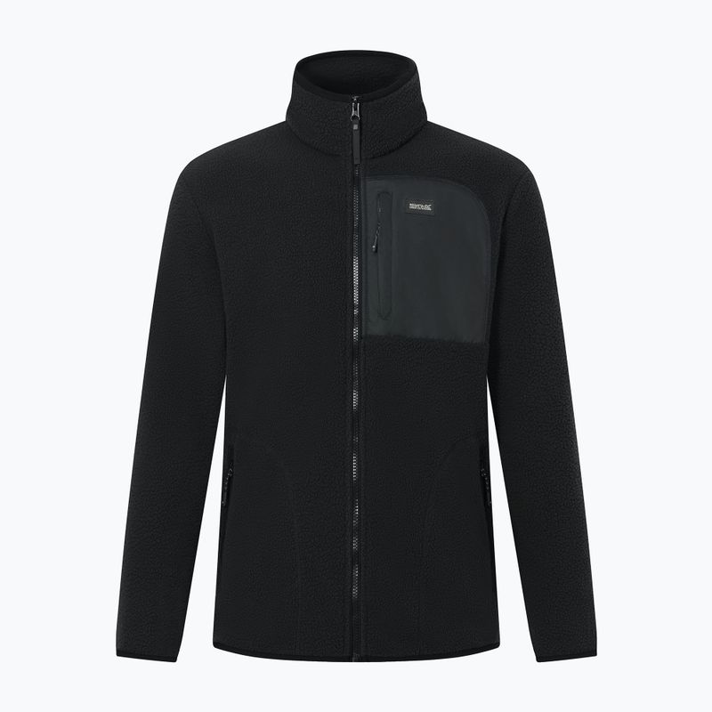 Bluză fleece pentru bărbați REGATTA Frankie Borg black/black 7
