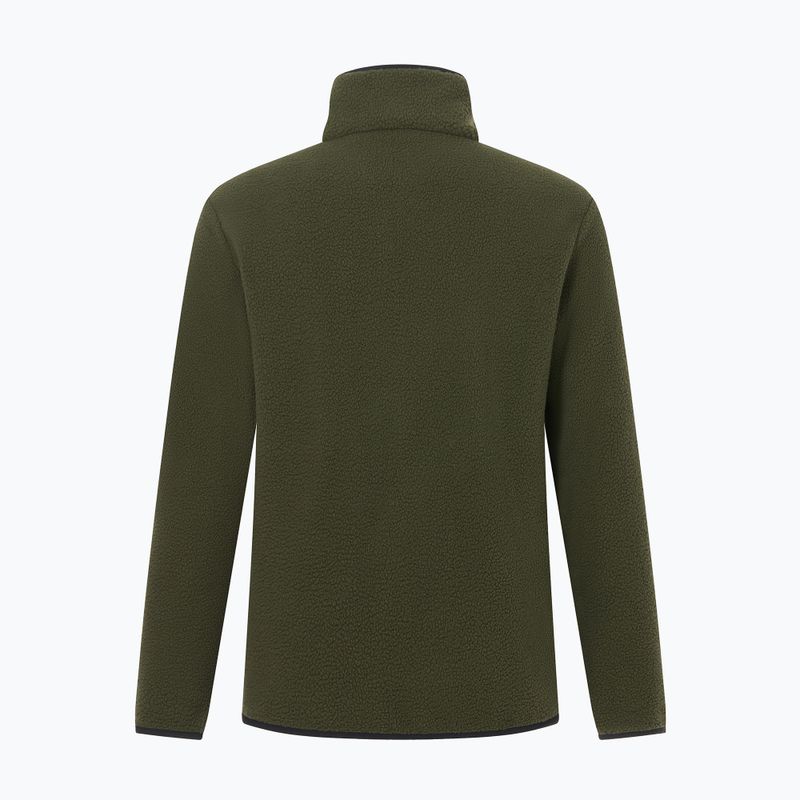 Bluză fleece pentru bărbați REGATTA Frankie Borg dark khaki/black 8