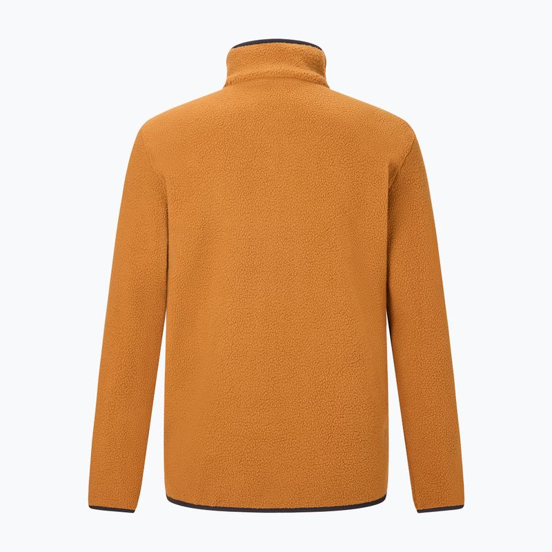 Bluză fleece pentru bărbați REGATTA Frankie Borg rich tan/black 8