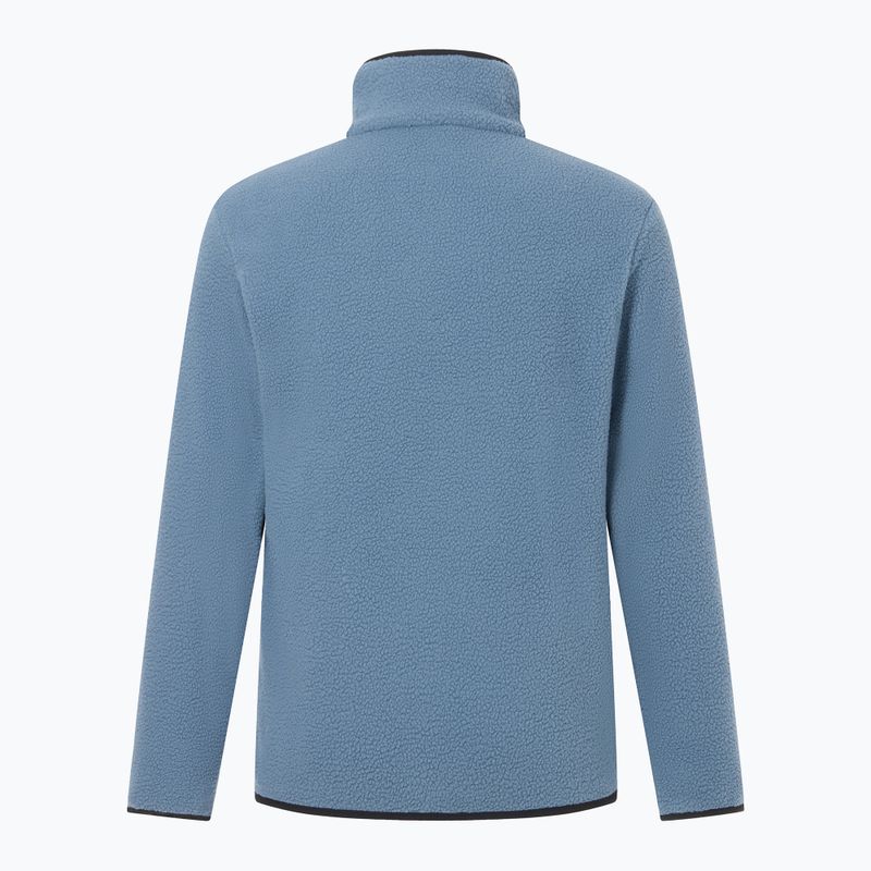 Bluză fleece pentru bărbați REGATTA Frankie Borg Half Zip grey mirage/black 8