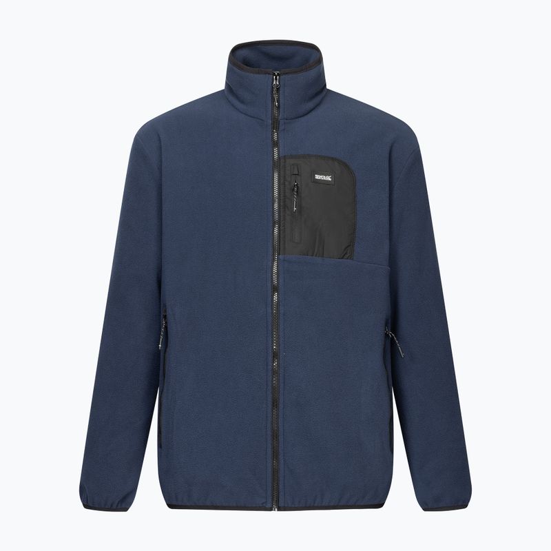 Bluză fleece pentru bărbați REGATTA  Frankie Full Zip Fleece navy/black 7
