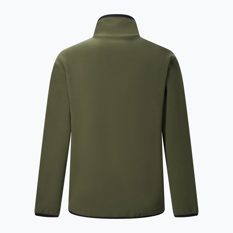 Bluză fleece pentru bărbați REGATTA  Frankie Full Zip Fleece dark khaki/black 2