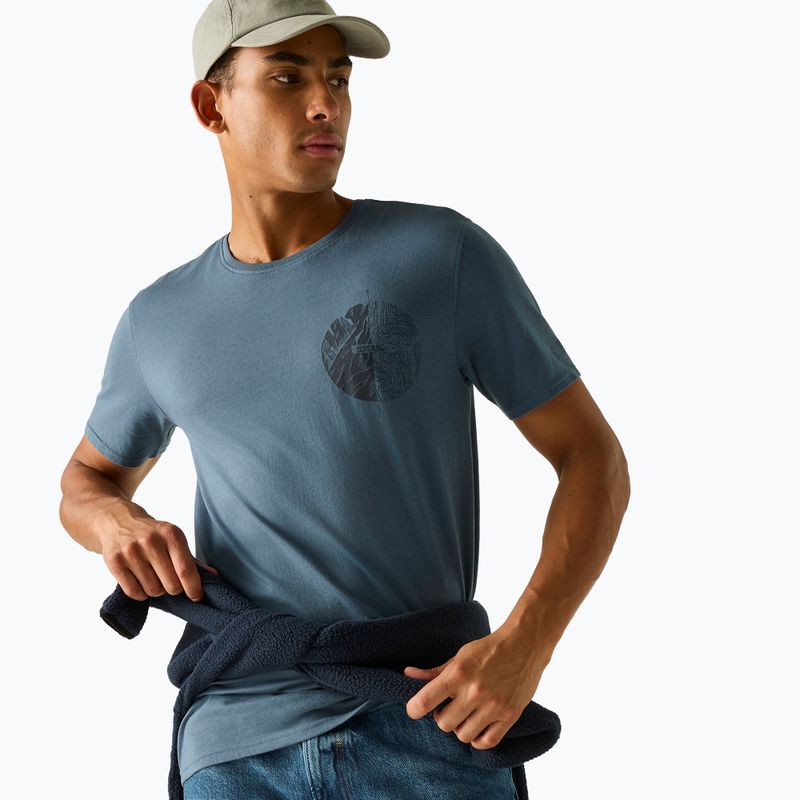 Tricou pentru bărbați REGATTA ClineIX grey mirage regatta compass 4