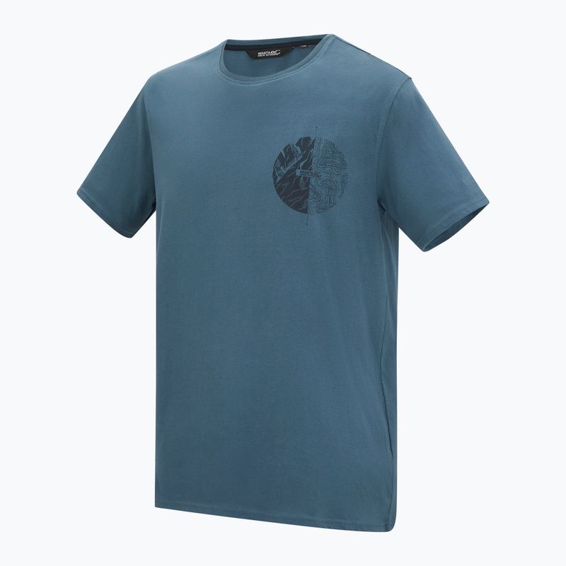 Tricou pentru bărbați REGATTA ClineIX grey mirage regatta compass 9