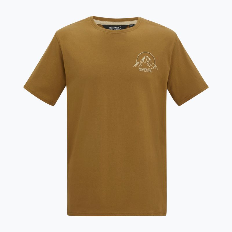 Tricou pentru bărbați Regatta ClineIX rich tan original outdoor 7