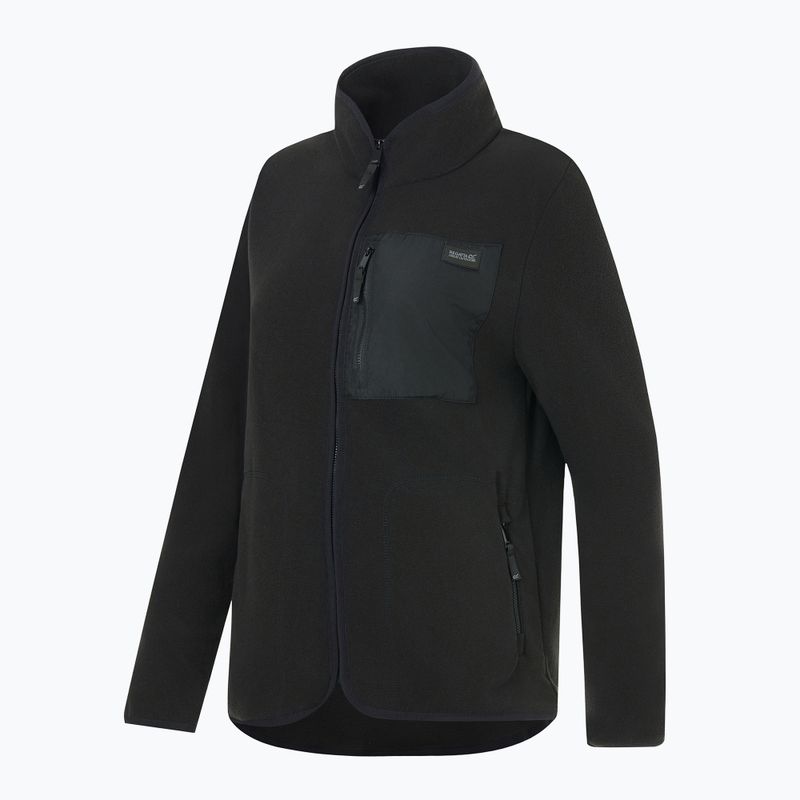 Bluză fleece pentru femei REGATTA Frankie Full Zip black 9