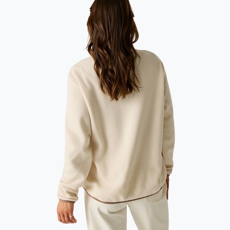 Bluză fleece pentru femei Regatta Frankie Half Zip light vanilla/mocha 4