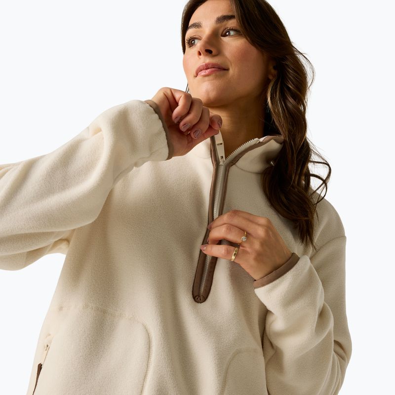 Bluză fleece pentru femei Regatta Frankie Half Zip light vanilla/mocha 5