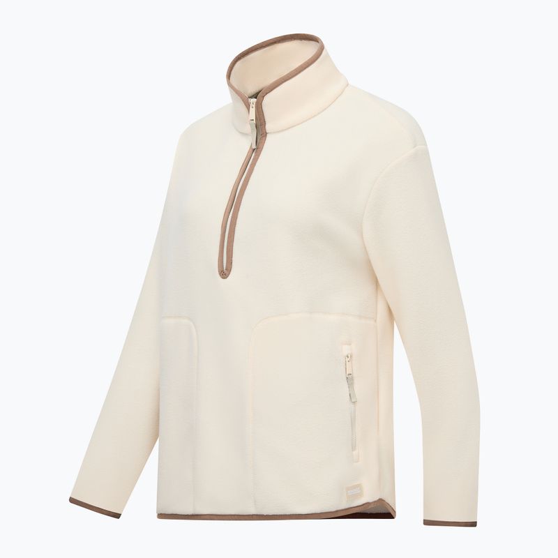 Bluză fleece pentru femei Regatta Frankie Half Zip light vanilla/mocha 10
