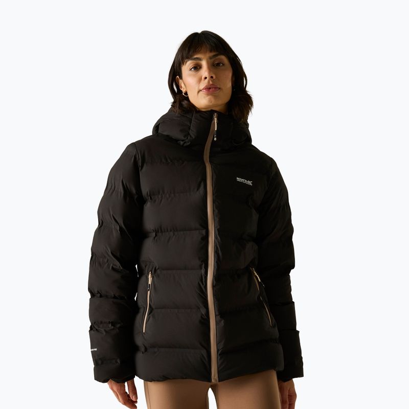 Geacă izolată pentru femei REGATTA Altoro Thermal black/mocha