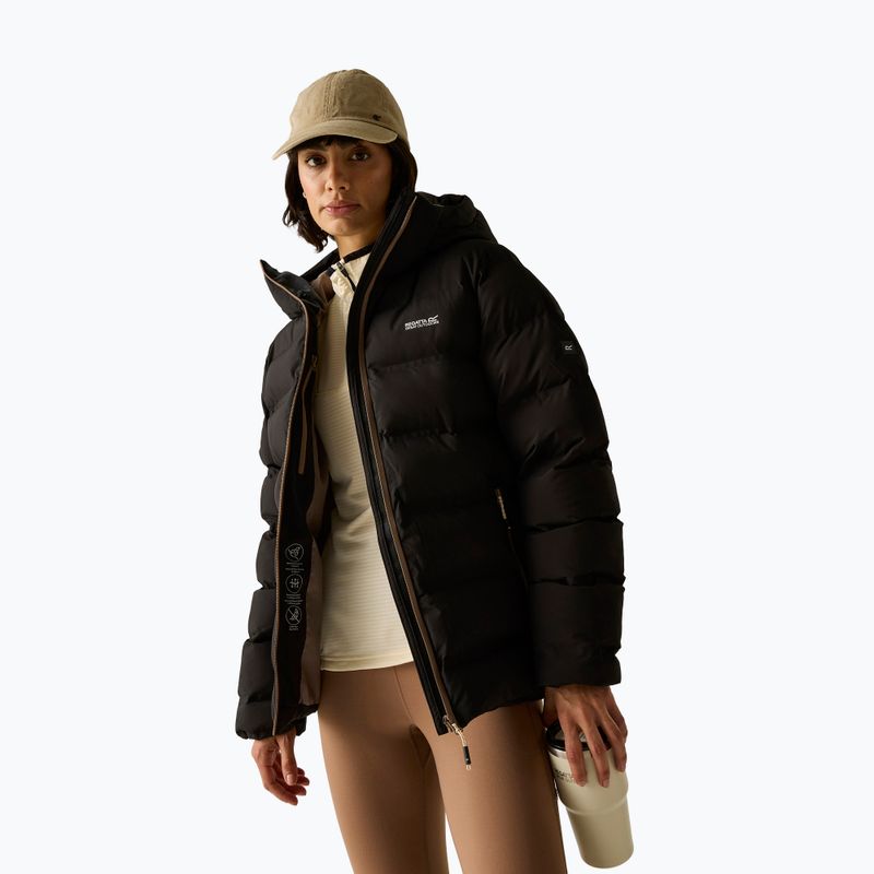 Geacă izolată pentru femei REGATTA Altoro Thermal black/mocha 4