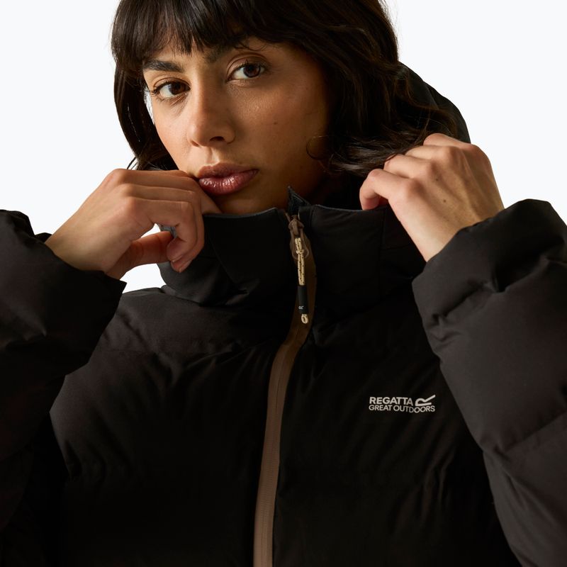 Geacă izolată pentru femei REGATTA Altoro Thermal black/mocha 7