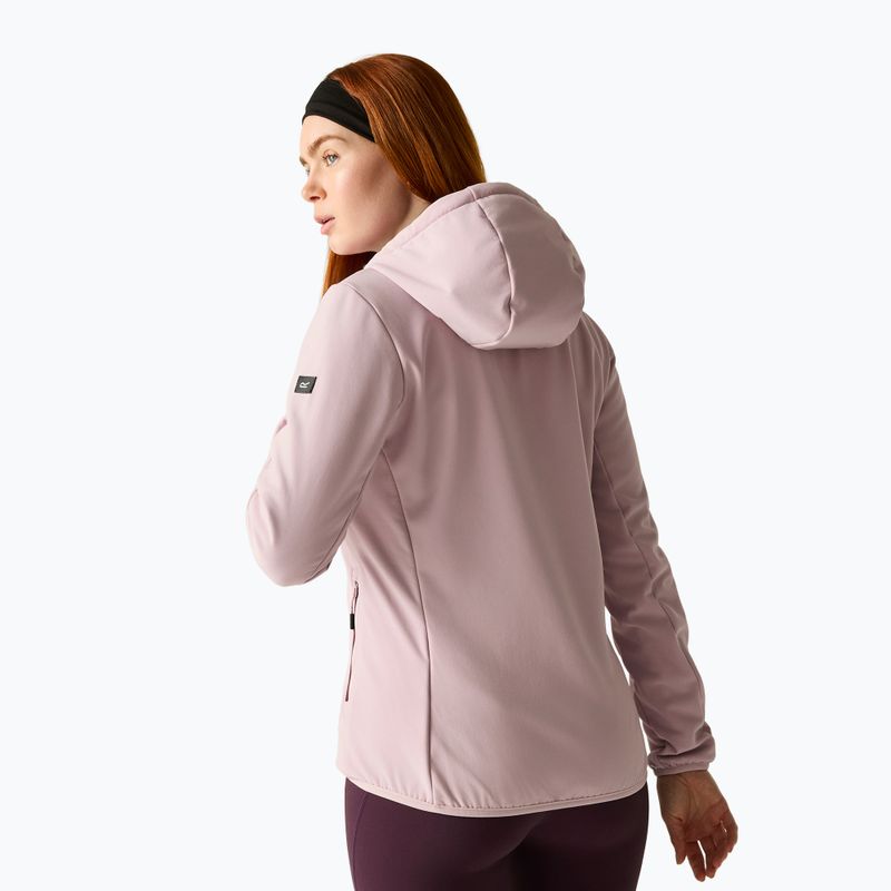 Geacă softshell pentru femei REGATTA Ossek powder lilac 2