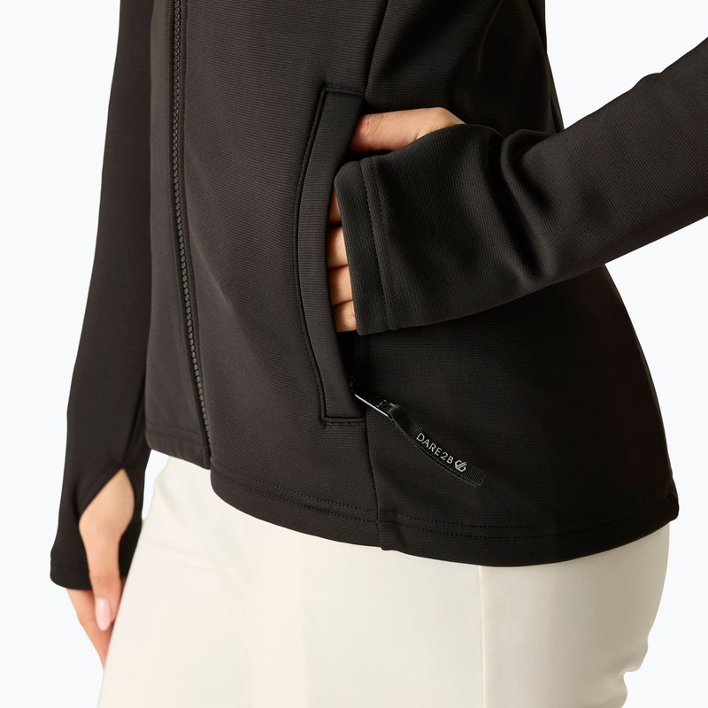 Bluză pentru femei Dare 2b Glacier Midlayer black 7