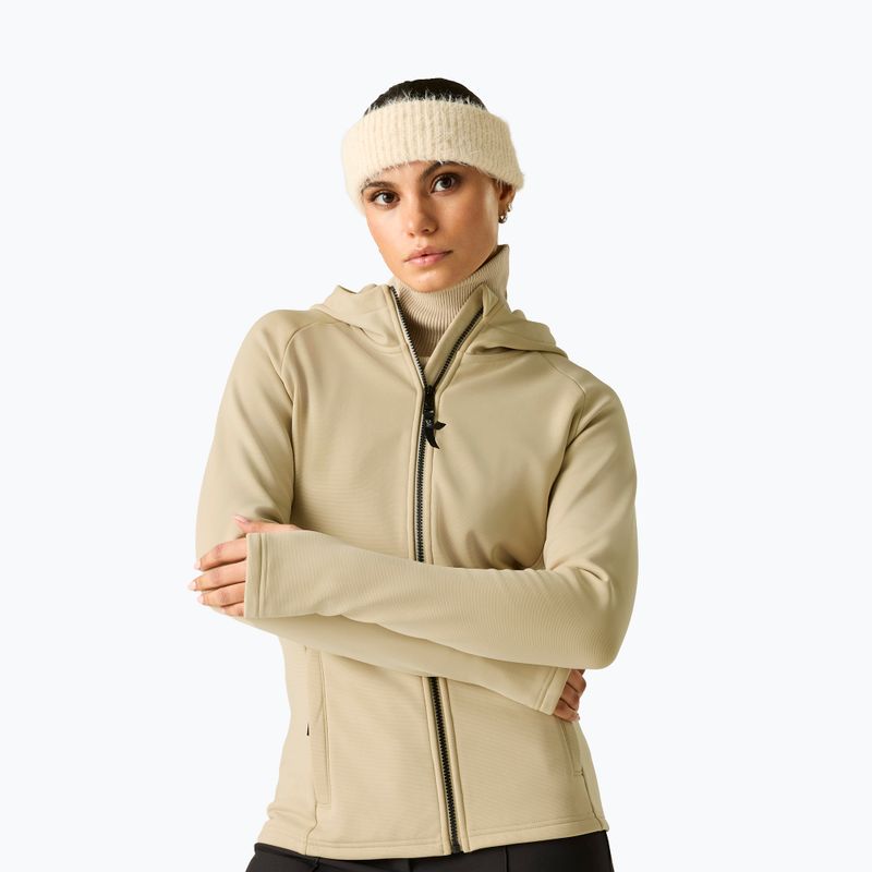 Bluză pentru femei Dare 2b Glacier Midlayer white pepper 4