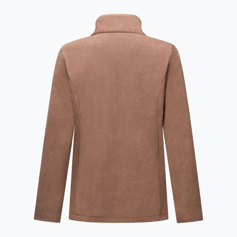 Bluză fleece pentru femei Regatta Floreo IV mocha/light vanilla 8