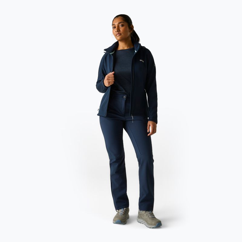 Pantaloni softshell pentru femei REGATTA Geo Softshell II navy 2