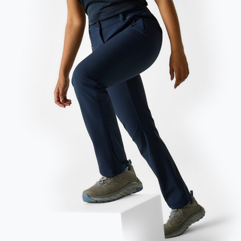 Pantaloni softshell pentru femei REGATTA Geo Softshell II navy 3