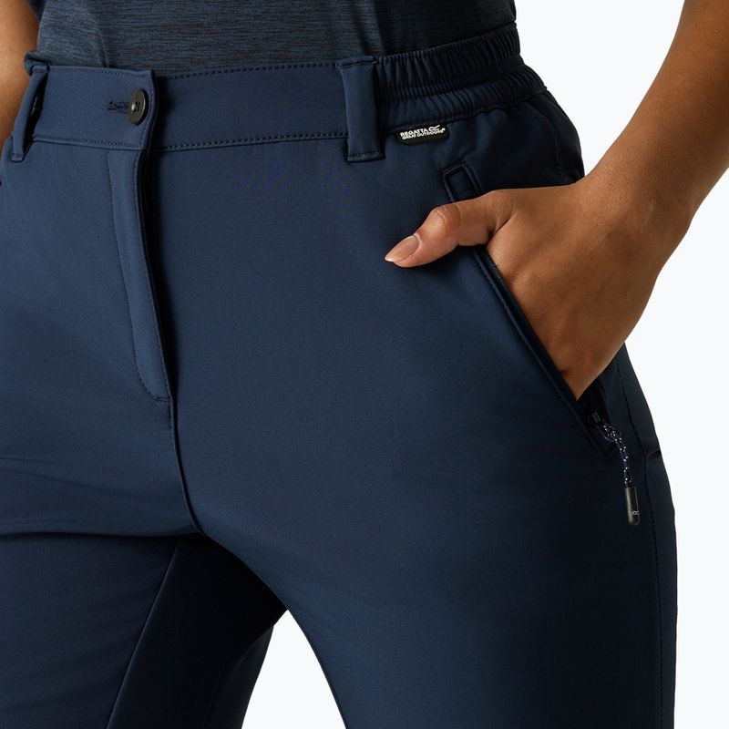 Pantaloni softshell pentru femei REGATTA Geo Softshell II navy 5