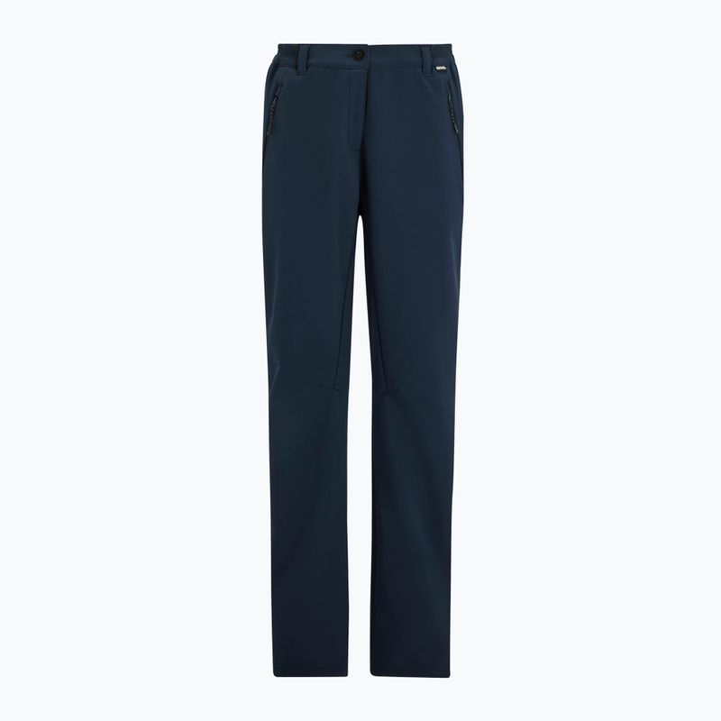 Pantaloni softshell pentru femei REGATTA Geo Softshell II navy 8