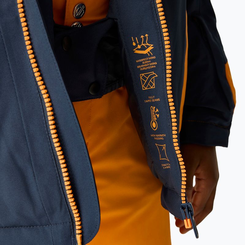 Geacă de schi pentru copii Dare2B Rip It Jacket navy/electric orange 7