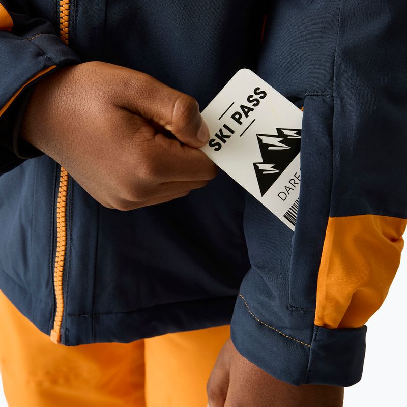 Geacă de schi pentru copii Dare2B Rip It Jacket navy/electric orange 8