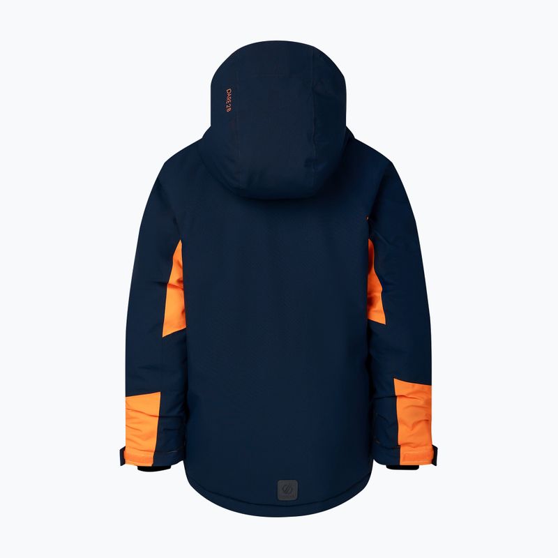 Geacă de schi pentru copii Dare2B Rip It Jacket navy/electric orange 10