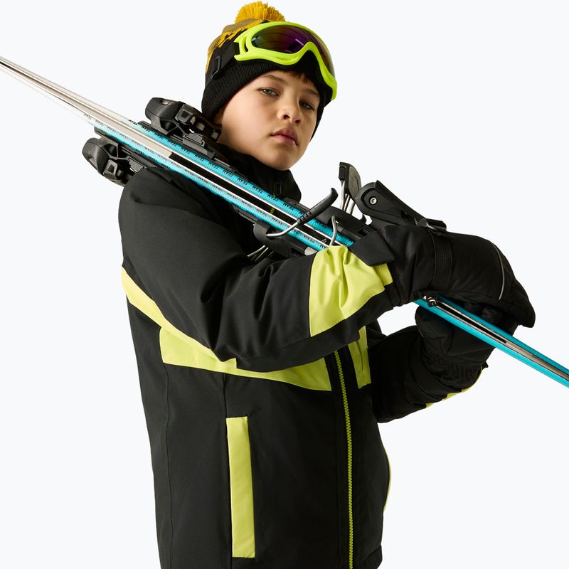 Geacă de schi pentru copii Dare2B Rip It Jacket black/wild lime 7