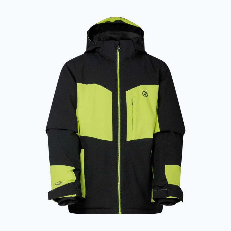 Geacă de schi pentru copii Dare2B Rip It Jacket black/wild lime 10