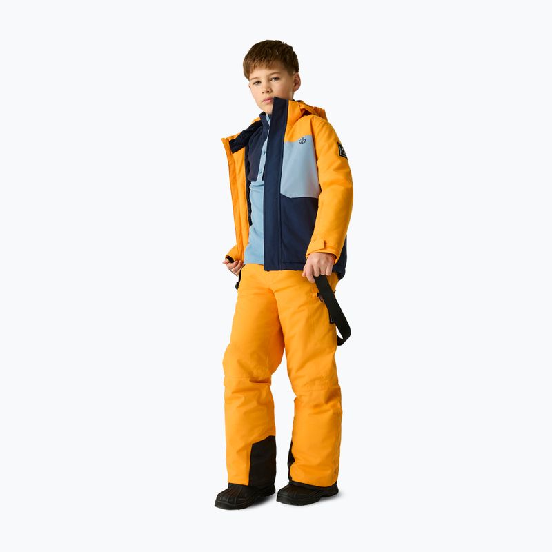 Geacă de schi pentru copii Dare2B Send It II Jacket electric orange/navy 2
