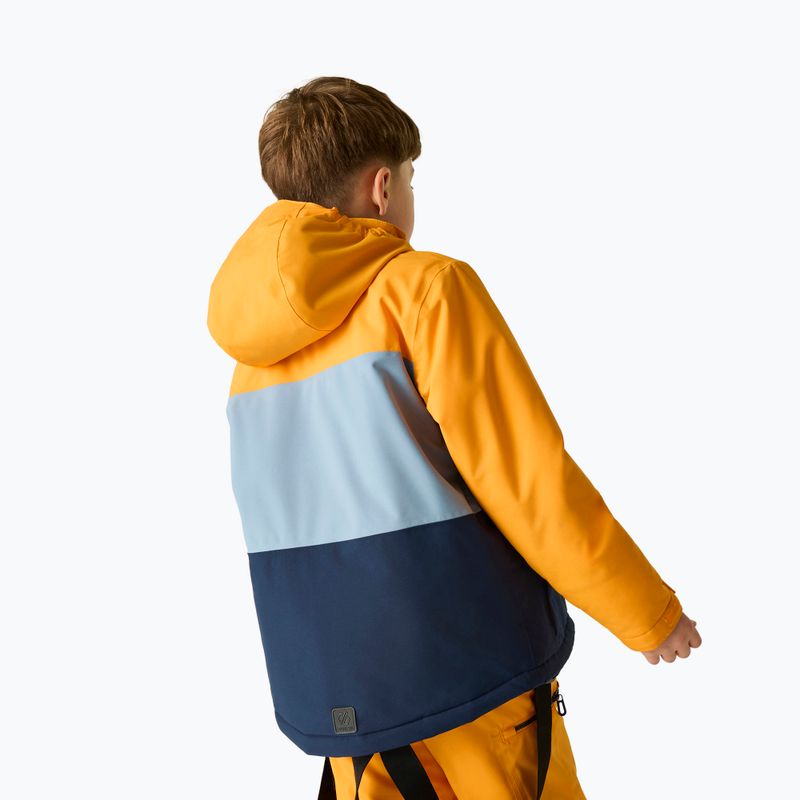 Geacă de schi pentru copii Dare2B Send It II Jacket electric orange/navy 3